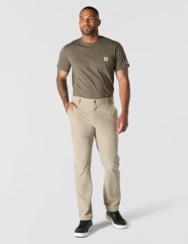 Carhartt Men's 106265 Force® Sun Defender Relaxed Fit Pant, Greige